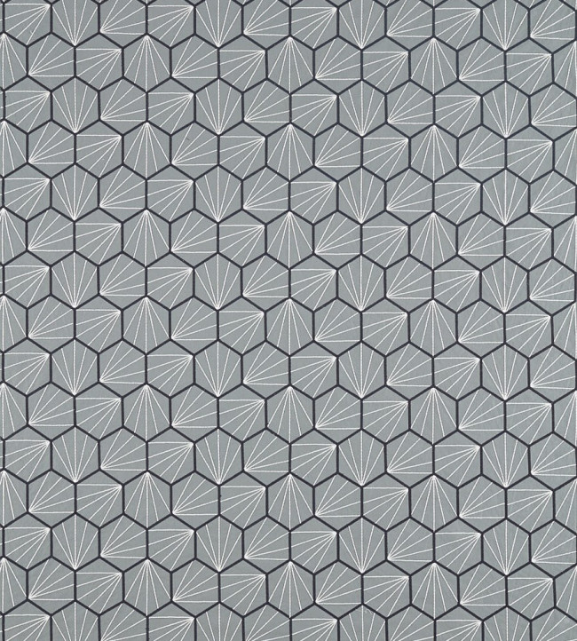 Aikyo Fabric - Steel Steel