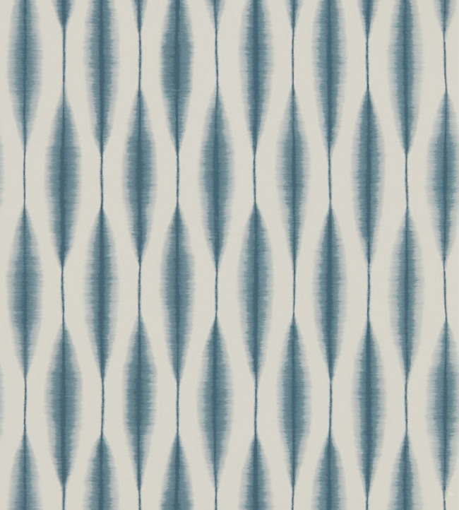 Kasuri Wallpaper - Slate Slate