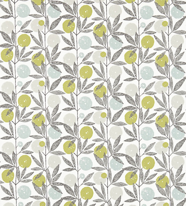 Blomma Fabric - Kiwi / Pumice / Marine Kiwi / Pumice / Marine