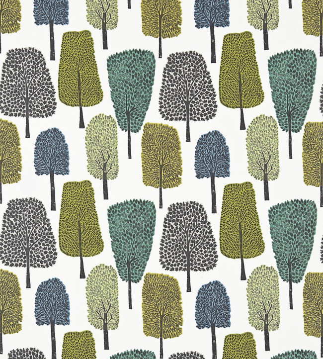 Cedar Fabric - Slate / Apple / Ivy Slate / Apple / Ivy