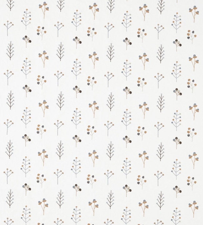 Mukula Fabric - Slate / Biscuit / Charcoal Slate / Biscuit / Charcoal