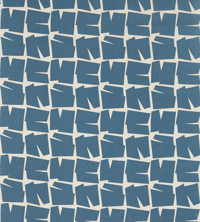 Moqui Fabric - Indigo Indigo