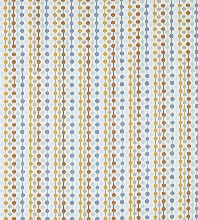Paikka Fabric - Cinnamon / Sky / Hemp Cinnamon / Sky / Hemp