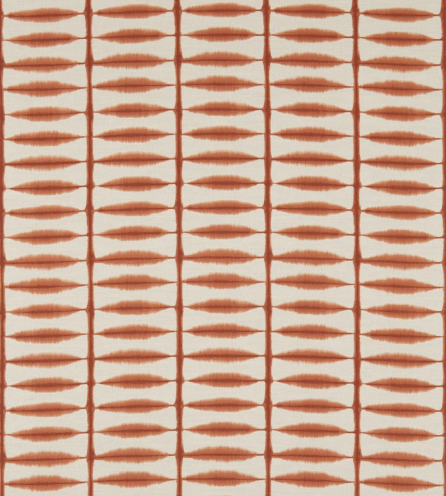 Shibori Fabric - Chilli / Linen Chilli / Linen