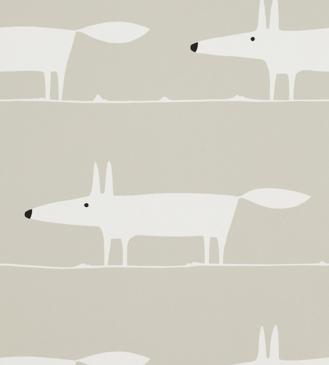 Mr Fox Wallpaper - Snow Snow