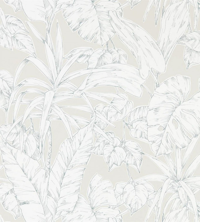 Parlour Palm Wallpaper - Raffia Raffia