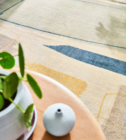 Composition Rug - Papaya Papaya