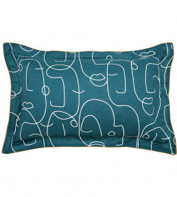 Epsilon Bedding Set, Teal Teal