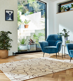 Epsilon Rug - Teal Teal