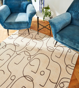 Epsilon Rug - Teal Teal
