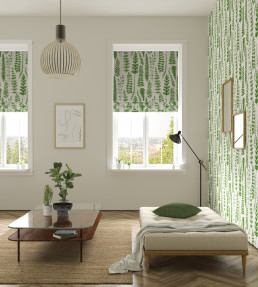 Ferns Fabric - Juniper Juniper