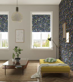 Garden of Eden Fabric - Midnight Midnight