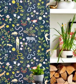 Garden Of Eden Wallpaper - Midnight Midnight