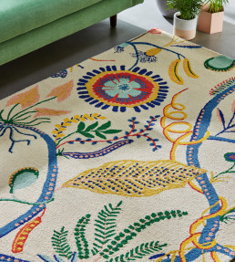 Jackfruit And The Beanstalk Rug - Chai / Sage Chai / Sage