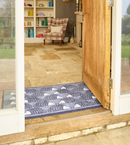 Spike Large Door Mat, Slate Slate