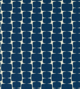 Little Lohko Wallpaper - Indigo / Jasmine Indigo / Jasmine