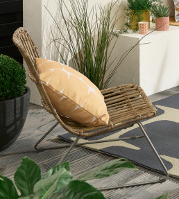 Lohko Outdoor Cushion, Honey Honey