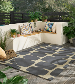 Lohko Outdoor Rug - Liquorice Liquorice