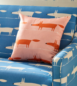 Midi Fox Fabric - Denim Denim