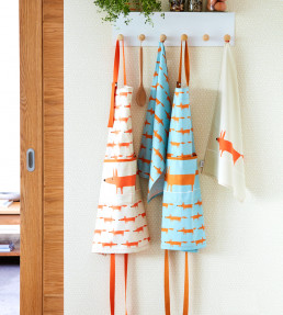Mr Fox Adult Apron, Stone Stone