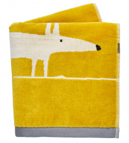 Mr Fox Towel Homeware in Mustard Scion Living