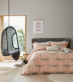 Mr Fox Bedding Set, Blush Blush
