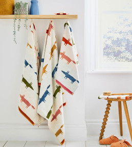 Mr Fox Birthday Towel, Multi Multi