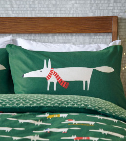 Mr Fox Christmas Bedding, Mistletoe Mistletoe