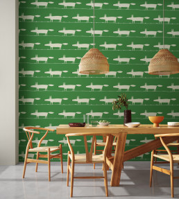 Mr Fox Wallpaper - Mint Leaf Mint Leaf