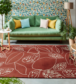 NRUG153161-Orto-Rugs-Rust Rust