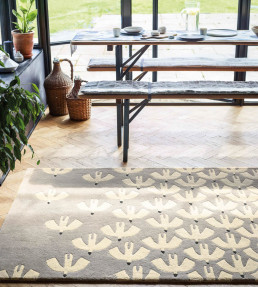 Pajaro Rug - Steel Steel