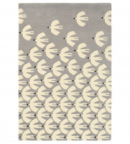Pajaro Rug - Steel Steel