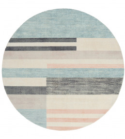 26308-150-Parwa Round-Ø 150cm-Rugs-Dusky Hues Dusky Hues