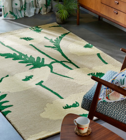 Poppy Pop Rug - Parchment / Gecko Parchment / Gecko