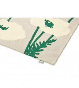 Poppy Pop Rug - Parchment / Gecko Parchment / Gecko