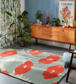 NRUG153131-Poppy Pop-Rugs-Sage/Poppy Sage/Poppy