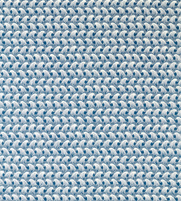 Ride The Wave Fabric - Denim Denim