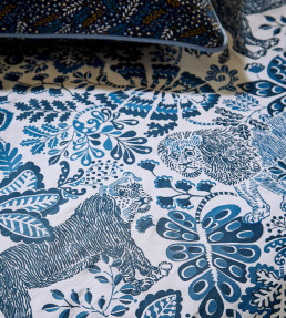 Rumble in the Jungle Bedding Set, Denim Denim