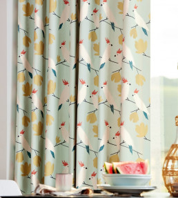 Love Birds Fabric - Blush Blush