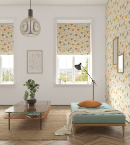Padukka Fabric - Tangerine Tangerine