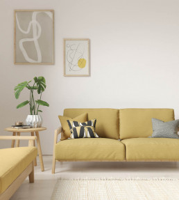 Esala Plains Fabric - Lemonade Lemonade
