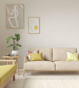 Esala Plains Fabric - Raffia Raffia