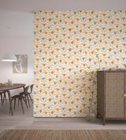 Padukka Wallpaper - Tangerine Tangerine