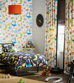 Animal Magic Fabric - Tutti Frutti / Chalk Tutti Frutti / Chalk
