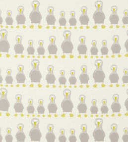 Booby Bird Fabric - Pistachio Pistachio