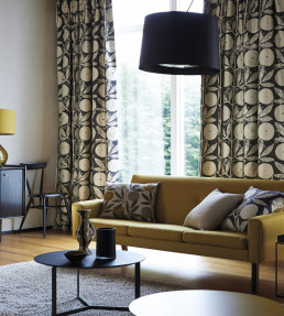 Blomma Fabric - Toffee / Blush / Putty Toffee / Blush / Putty