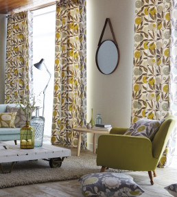 Blomma Fabric - Kiwi / Pumice / Marine Kiwi / Pumice / Marine
