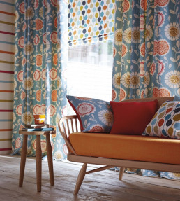 Taimi Fabric - Seaglass / Chalk / Honey Seaglass / Chalk / Honey