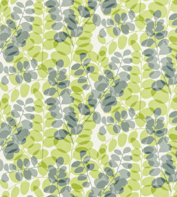 Lunaria Fabric - Chalk / Leaf / Gull Chalk / Leaf / Gull