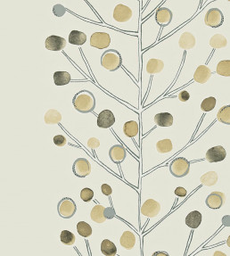 Berry Tree Wallpaper - Cream / Storm / Hessian Cream / Storm / Hessian